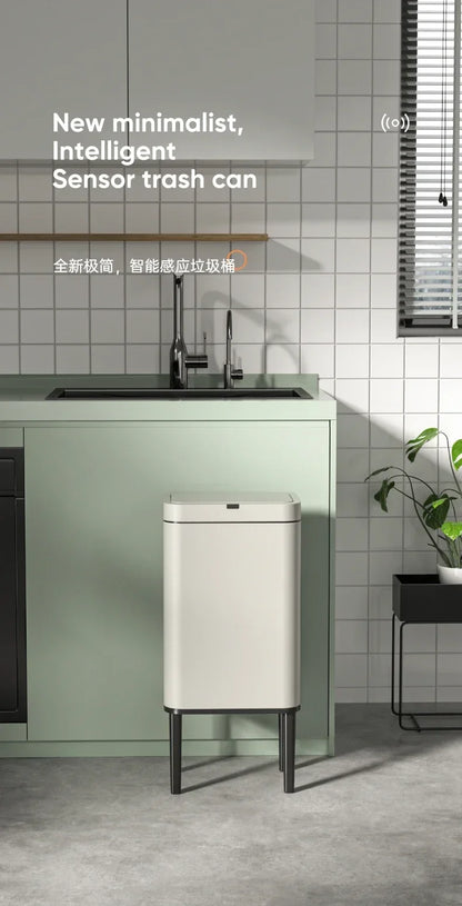 Smart Sensor Trash Can 20L Stainless Steel Waste Bin