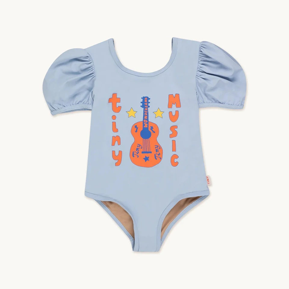 Lightweight unisex one-piece swimsuit - casual cut, nylon, beach & pool wear for kids