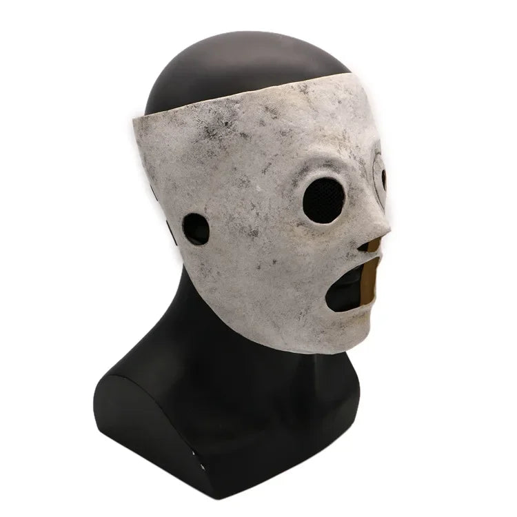 Slipknot Corey Taylor-cosplaymasker van latex, Halloweenfeest-, bar- en kostuumattribuut voor volwassenen 2026