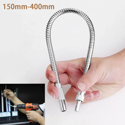 Flexible Shaft Extension for Home Tools - 15cm-40cm Drill Bit Holder, Impact Driver Accessory