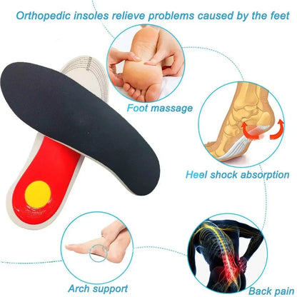 Orthopaedic Shock Absorbing Insoles With Arch Support Plantar Fascia Insole