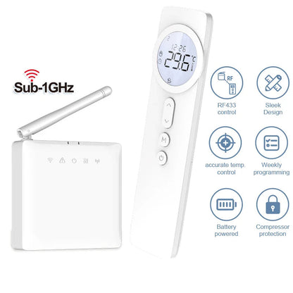 Slimme thermostaat WiFi RF433 - Temperatuurregelaar voor gasketels en vloerverwarming, energiebesparing herfst 2025