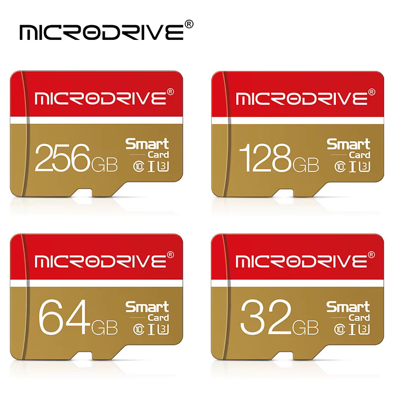 MicroDrive MicroSD Card Class 10 UHS-I U3 Memory Card High Speed TF Card