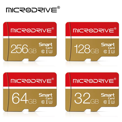 MicroDrive MicroSD Card Class 10 UHS-I U3 Memory Card High Speed TF Card