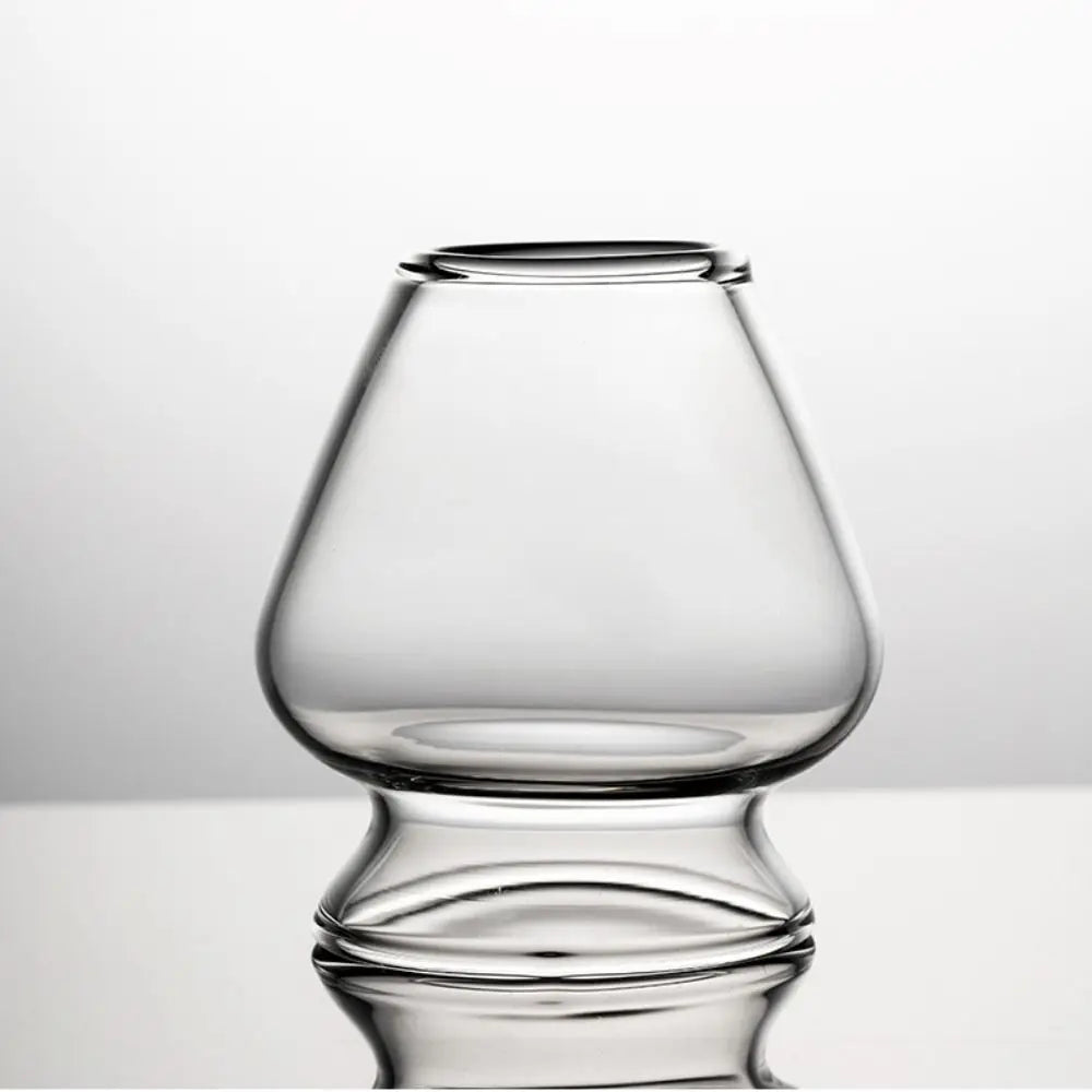 Matcha Mixing Bowl Glass Pouring Spout Japanese Tea