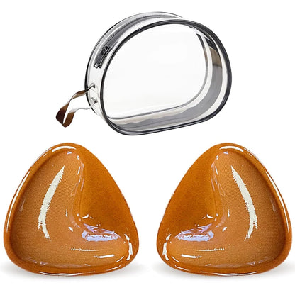 Imbottiture Push Up per reggiseno riutilizzabili doppia faccia adesive senza spalline per costumi da bagno estate 2026