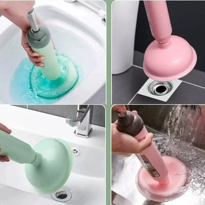 Silicone Toilet Plunger High Pressure Pump Drain Cleaner Tool Eco Friendly Anti Clogging Kitchen Bathroom Fall 2026