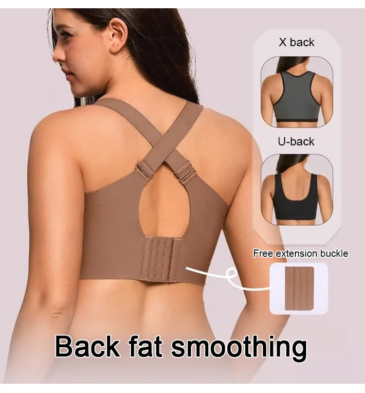 Supportive seamless women's bra – wire-free, full coverage, padded, everyday comfort