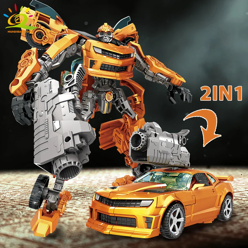Transformer-leksaker 2 i 1 robotbil actionfigurer tillbaka till skolan 2025 TikTok viral present för barn