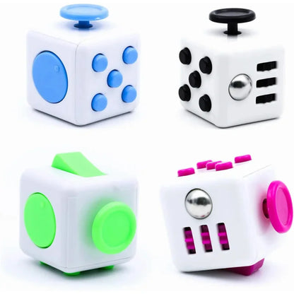 Fidget Cube Stress Relief Toy Sensory Dice For Focus