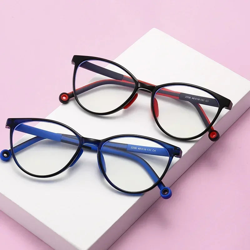 Kids Blue Light Blocking Glasses - Computer Eyewear For Safe Screen Time Back To School 2026