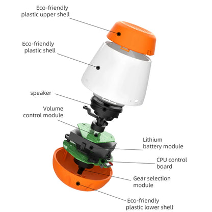 Hvid støj maskine stemmesensor baby søvn beroliger smart vuggevise lydmaskine efterår 2025 søvntræningshjælp