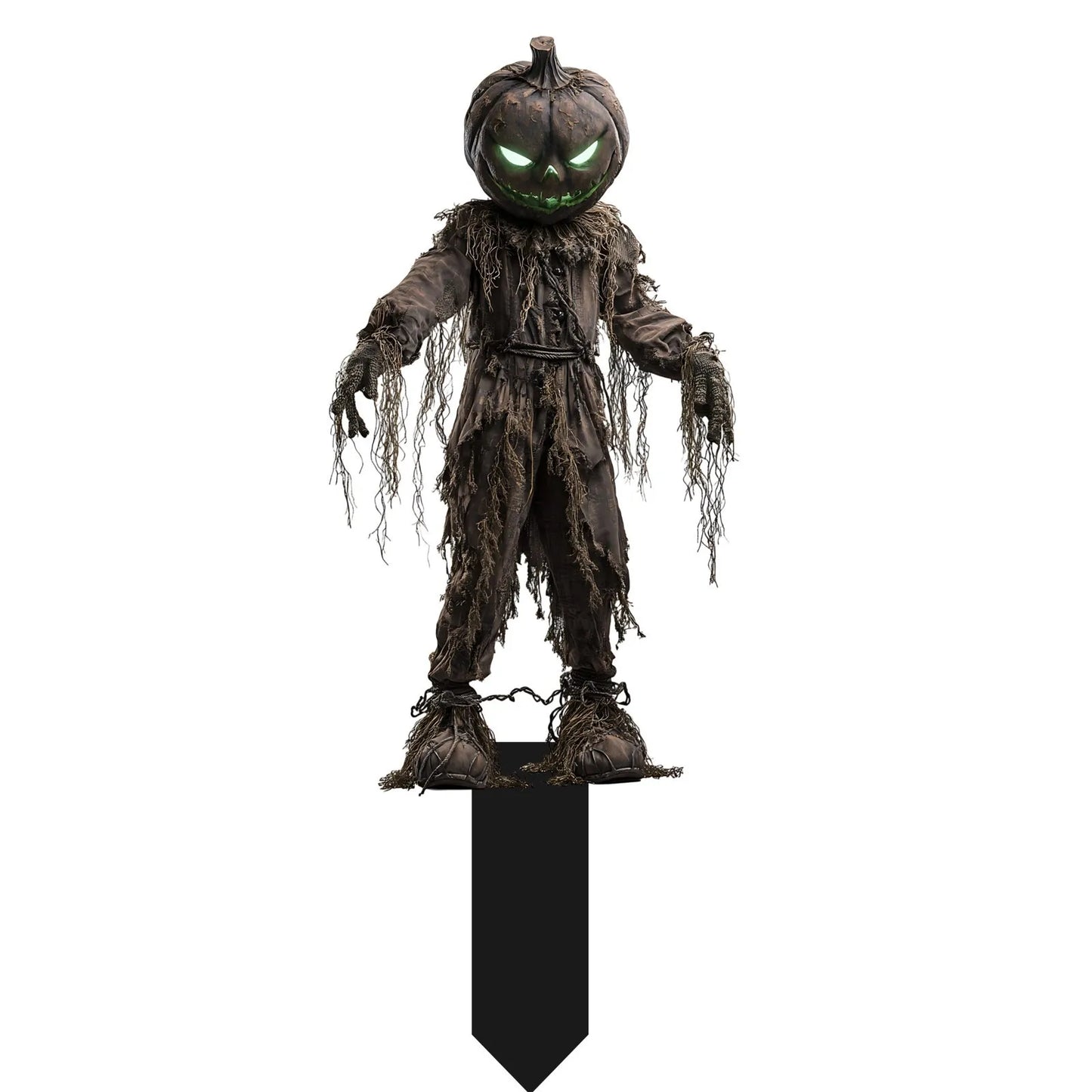 Halloween Havepæle Plastik Uhyggelige Tegneserie Havepynt Efterår 2025 Udendørs Gårdhave Dekoration Let Opsætning
