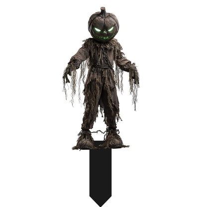Halloween Havepæle Plastik Uhyggelige Tegneserie Havepynt Efterår 2025 Udendørs Gårdhave Dekoration Let Opsætning