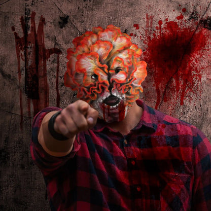 Halloween Maske Latex Clicker Cosplay Fullt Ansikt Monster 2025