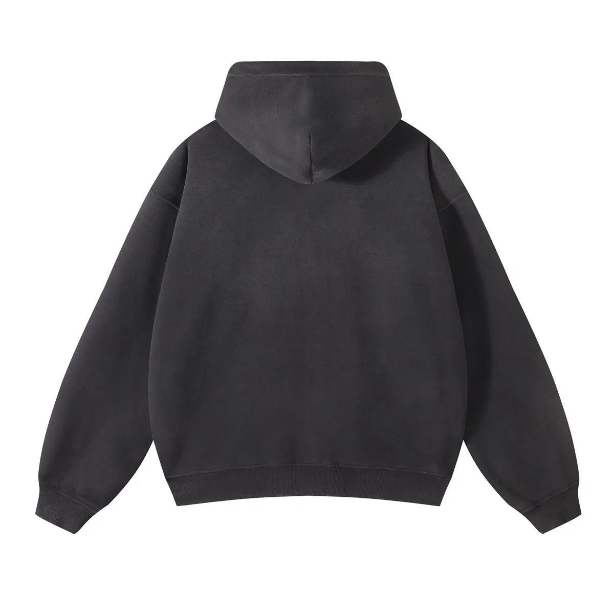 Warm Relaxed Men's Zip Up Hoodie - Oversize, Plush, Winter