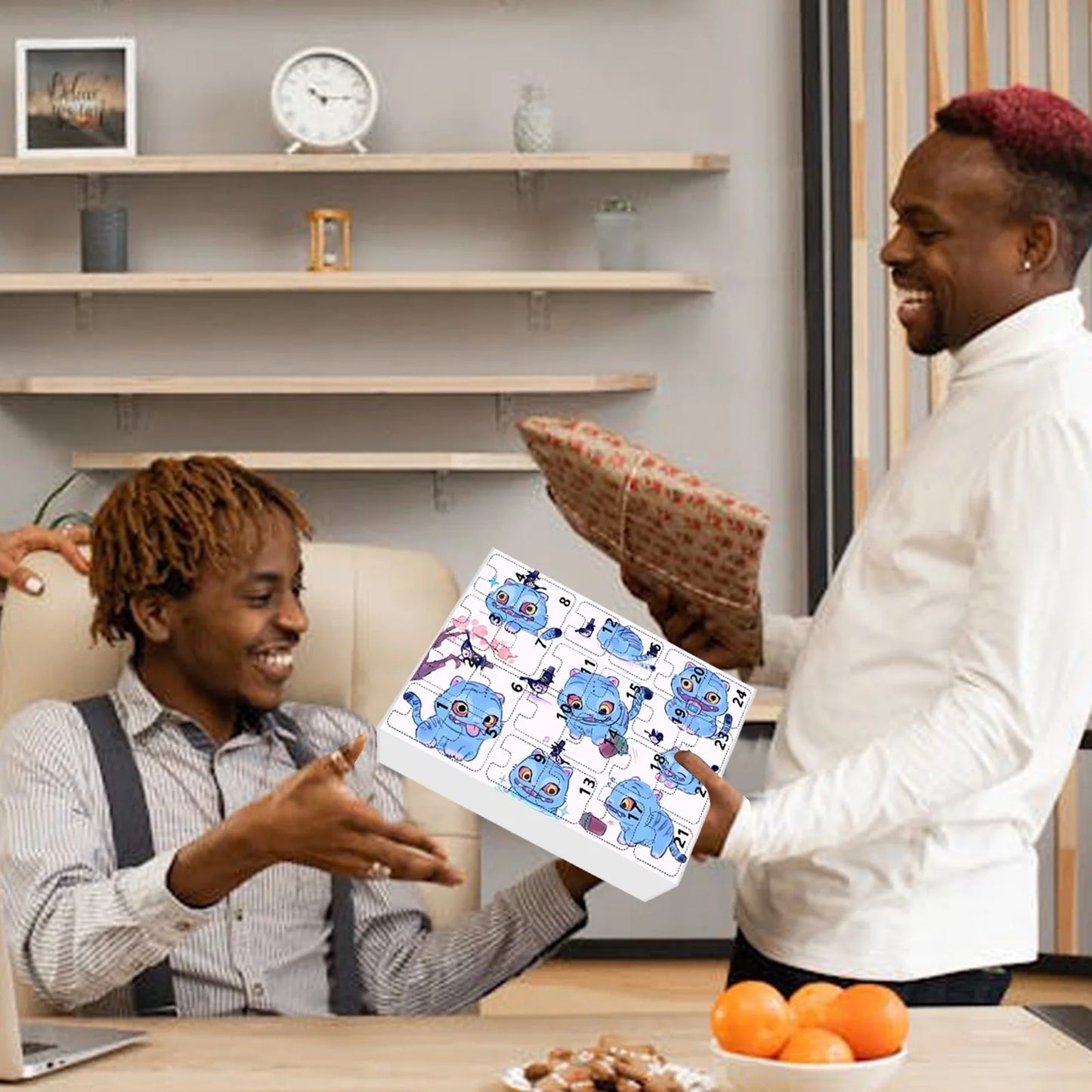 Kpop adventskalender 24 dagen demonjagers sleutelhanger cadeau