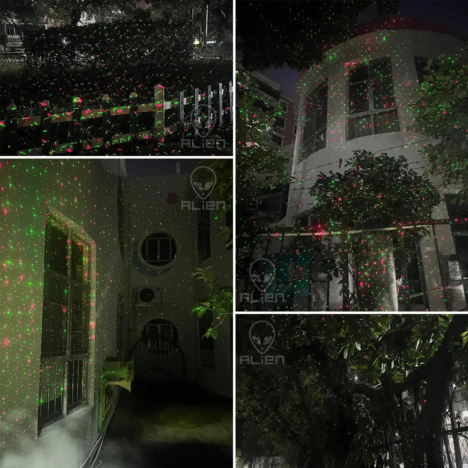 Christmas Laser Light Projector Waterproof Outdoor Garden