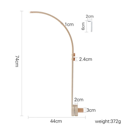 Hot Air Balloon Crib Mobile Newborn Sensory Toys Soothing