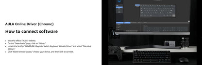 Teclado Mecánico Magnético Hot Swap 60 Porciento 8000Hz