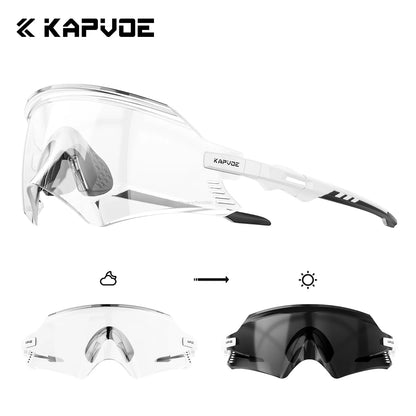Gafas de ciclismo fotocromáticas para exteriores tendencia otoño 2026 protección UV400 para carreteras y senderos