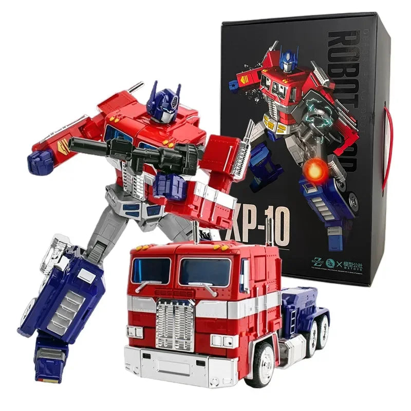 Figura de acción Transformer 32cm Optimus Prime en caja Coleccionable Regalo para niños Vacaciones 2025