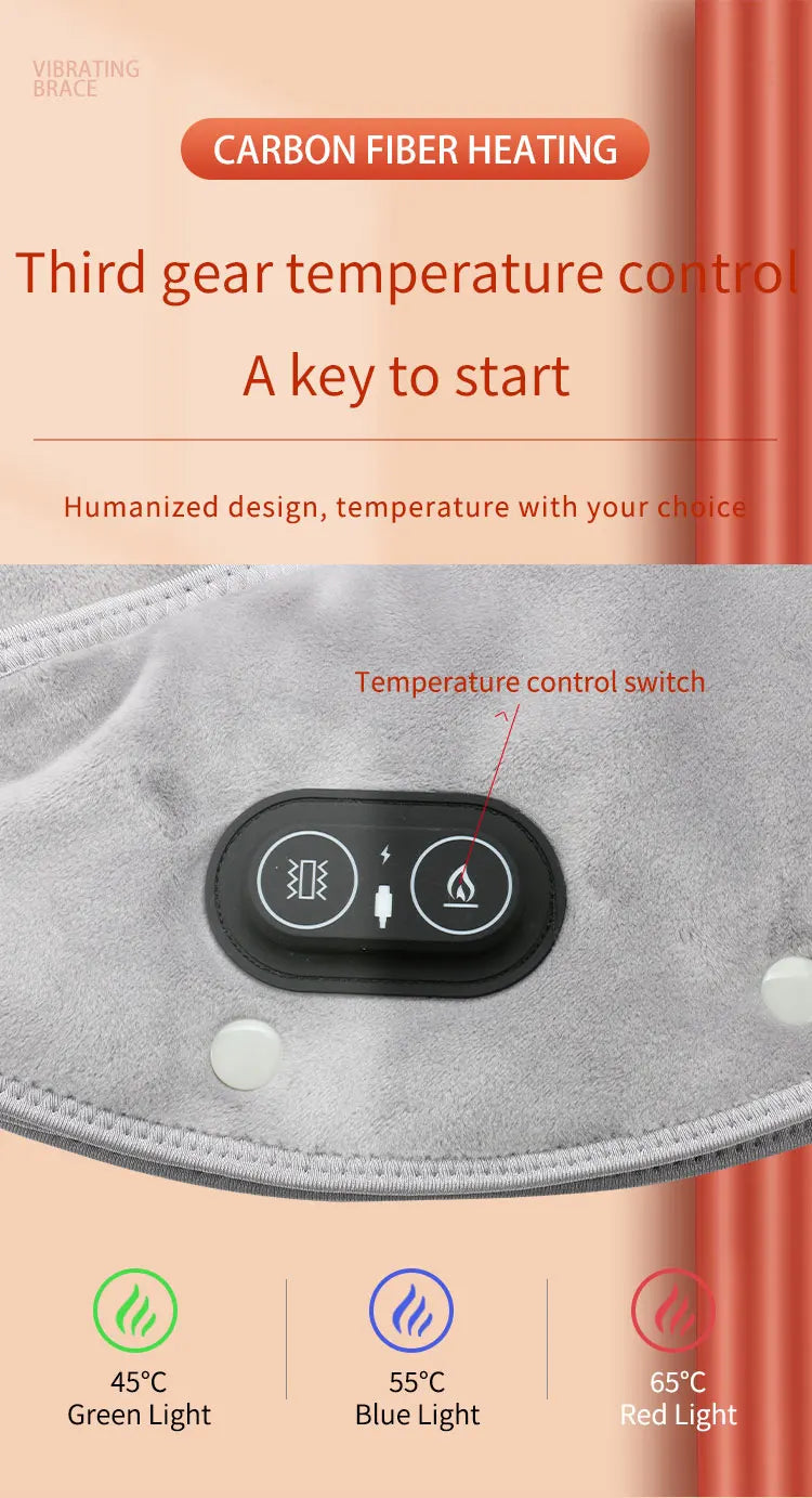 Neck Shoulder Heating Massager Infrared Vibration Therapy Pad – Pain Relief 2026