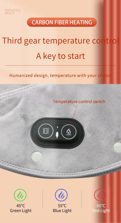Neck Shoulder Heating Massager Infrared Vibration Therapy Pad – Pain Relief 2026