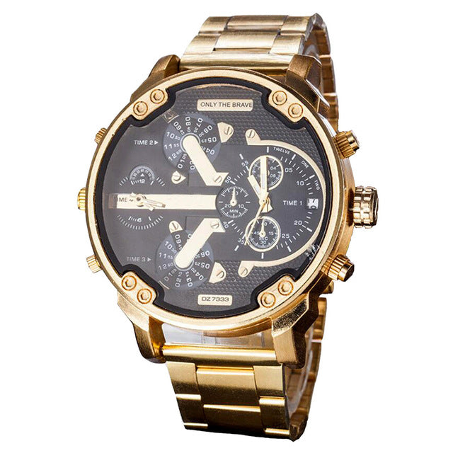 Schlanke herrenuhr – elegantes design, edelstahl, für geschäftliche anlässe 0