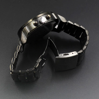 Schlanke herrenuhr – elegantes design, edelstahl, für geschäftliche anlässe 5