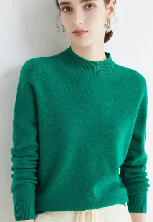 Weicher Damen-Rollkragenpullover – Boxy, Strick, für den Herbst