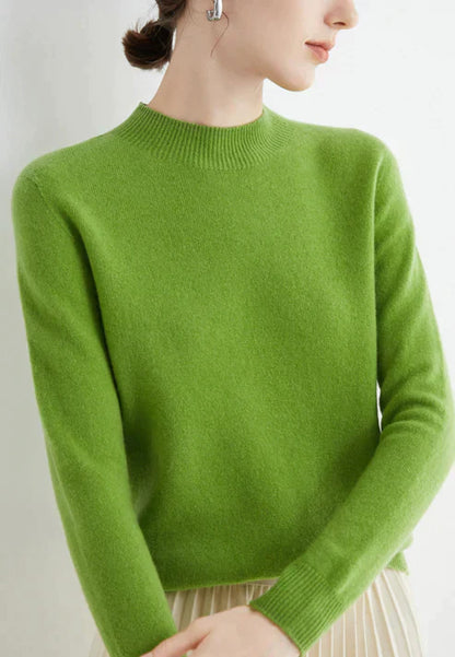 Weicher Damen-Rollkragenpullover – Boxy, Strick, für den Herbst