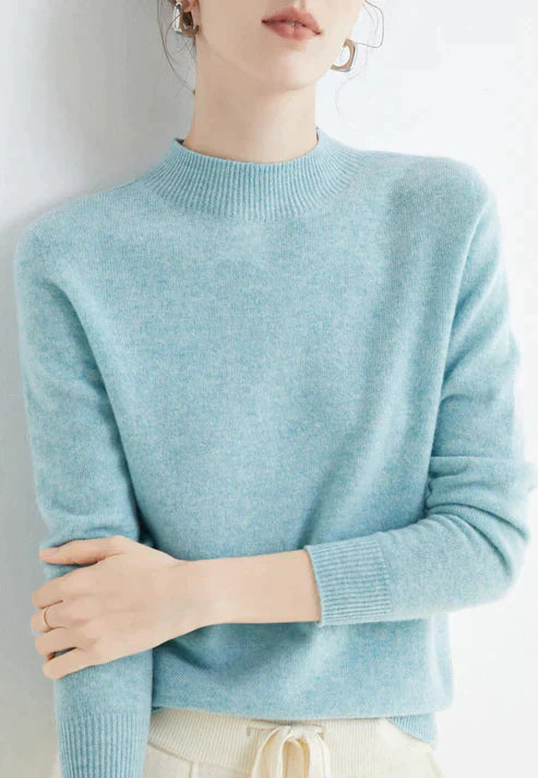 Weicher Damen-Rollkragenpullover – Boxy, Strick, für den Herbst