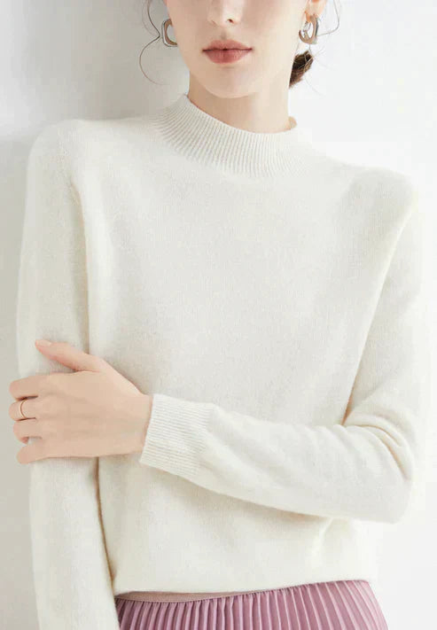 Weicher Damen-Rollkragenpullover – Boxy, Strick, für den Herbst