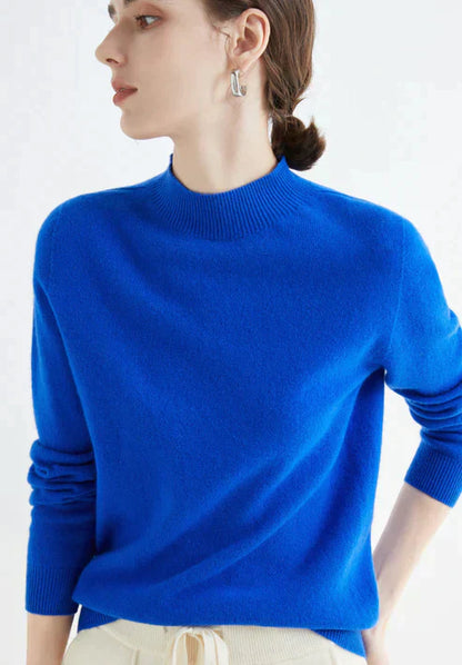 Weicher Damen-Rollkragenpullover – Boxy, Strick, für den Herbst