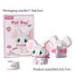 Mini Cute Pet Cat Building Block Set - Educational Toy for Kids and Adults, City Cartoon Animal Design