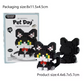 Mini Cute Pet Cat Building Block Set - Educational Toy for Kids and Adults, City Cartoon Animal Design