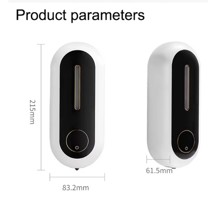 Toilet 450ML Automatic Foam Soap Dispenser - Touchless Wall Mounted Hand Wash Accessories for Kitchen and Bathroom