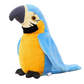 Talking Macaw Parrot Plush Toy - Animated Record & Speak Bird for Kids