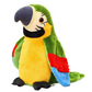 Talking Macaw Parrot Plush Toy - Animated Record & Speak Bird for Kids