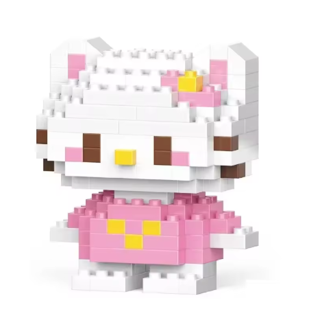 Hello Kitty Building Block Toys For Kids