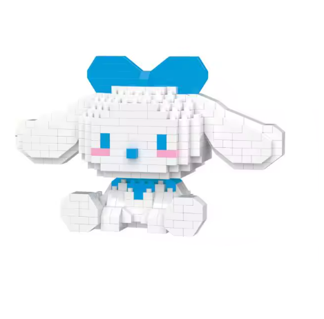 Sanrio Anime Building Blocks Set for Kids - Hello Kitty, My Melody, Cinnamoroll, Kuromi Holiday Christmas Gift