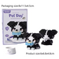 Mini Cute Pet Dog Building Block Set - 90-Piece Cartoon Animal Educational Toy for Kids and Adults