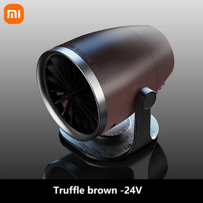 Autoheizung 3-in-1 12V/24V Windschutzscheiben-Enteiser Ventilator – Kompaktes Fahrzeug Armaturenbrett Klima Zubehör, Winter 2025 Sichereres Fahren