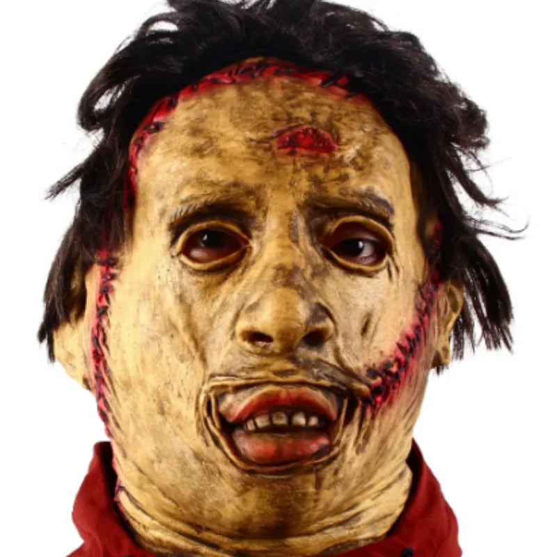 Halloween maske latex motorsag skrekk kostyme maske skummel