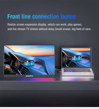 16 Inch Draagbare Touch Monitor 1920x1200 HDR10 Laag Blauw