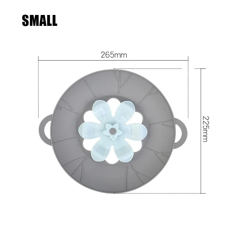 Couvercle en silicone pour casserole anti-débordement universel, accessoire de cuisine, chute 2025, garde la cuisinière propre