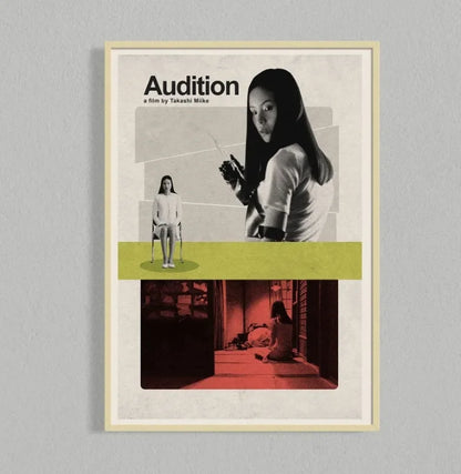 Retro Movie Poster Canvas Collage Mid Century Wall Art