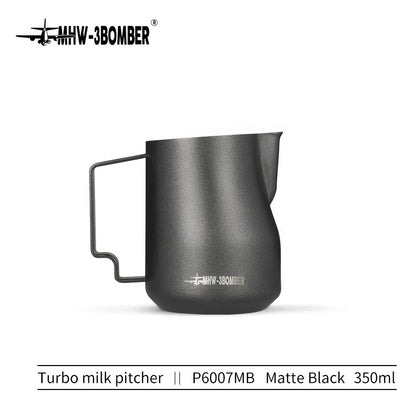 Milk Frothing Pitcher Set 350ml 450ml Stainless Steel Barista Steaming Pitchers Fall 2025 Creamy Microfoam