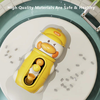 Adorables juguetes acuáticos de pato y elefante para bebés: diversión perfecta para el baño de verano para niños de 6 meses en adelante